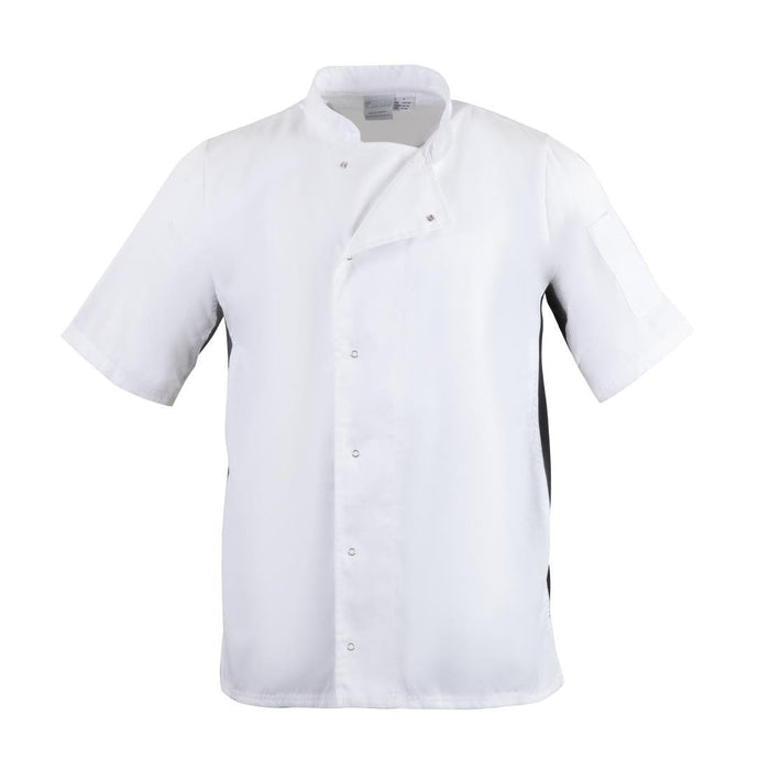 Koksbuis Wit Met Zwart Contrast XL