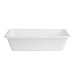Fiesta Composteerbare Bagasse Voedsel Container Basissen 650ml (Pak Van 100)