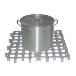 Vogue plastic stelvloer rek (verpakking van 2)