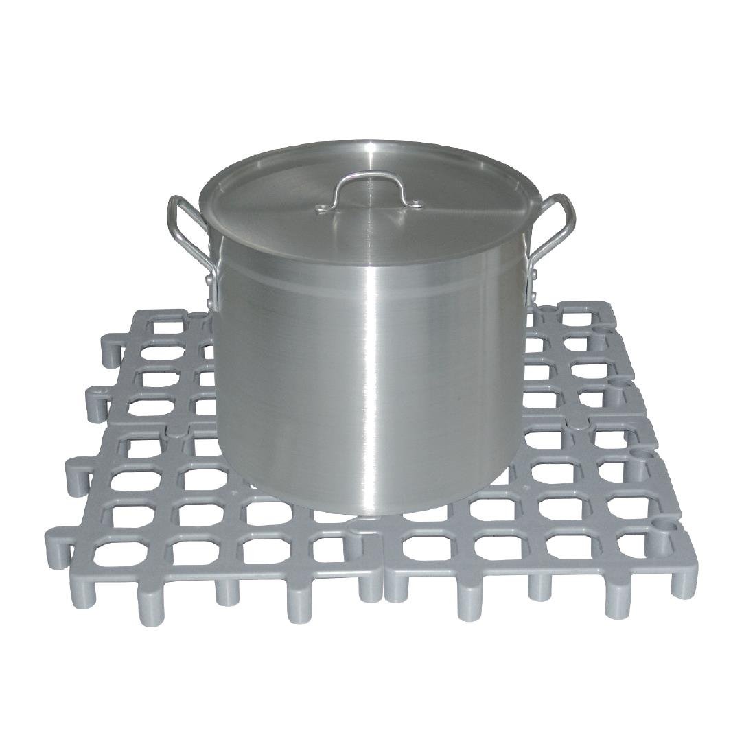 Vogue plastic stelvloer rek (verpakking van 2)