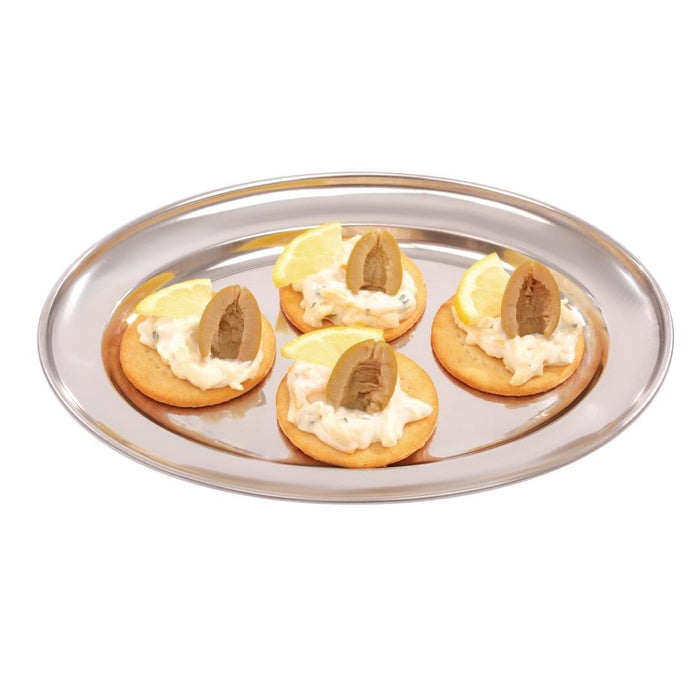 Olympia RVS Ovaal Dienblad 220mm