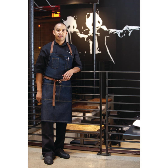 Chef Works Urban Memphis kort schort indigo