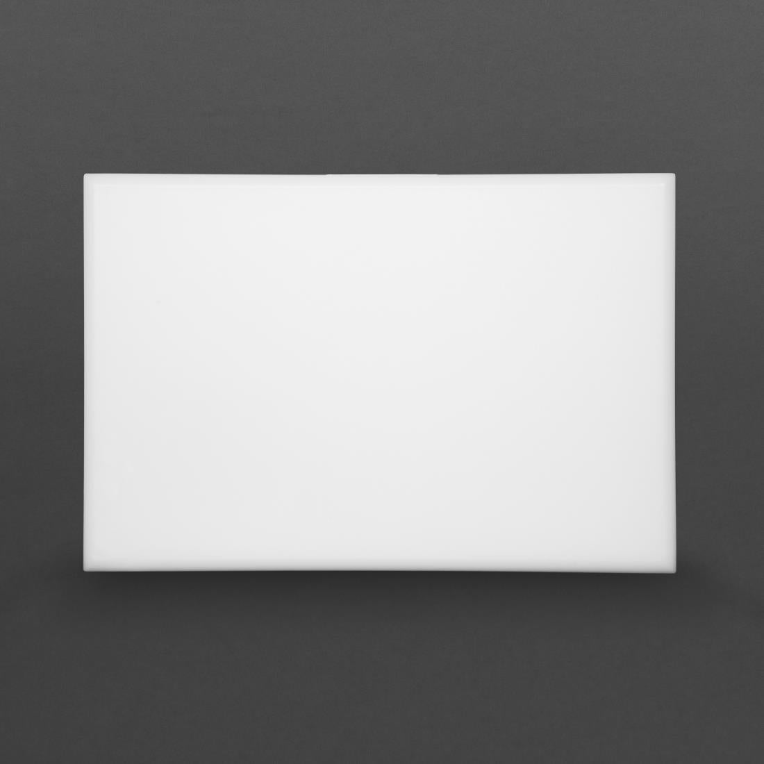 Hygiplas HDPE snijplank wit 450x300x25mm