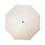 Bolero Sevilla Ronde Parasol Diameter 3 Meter Crème