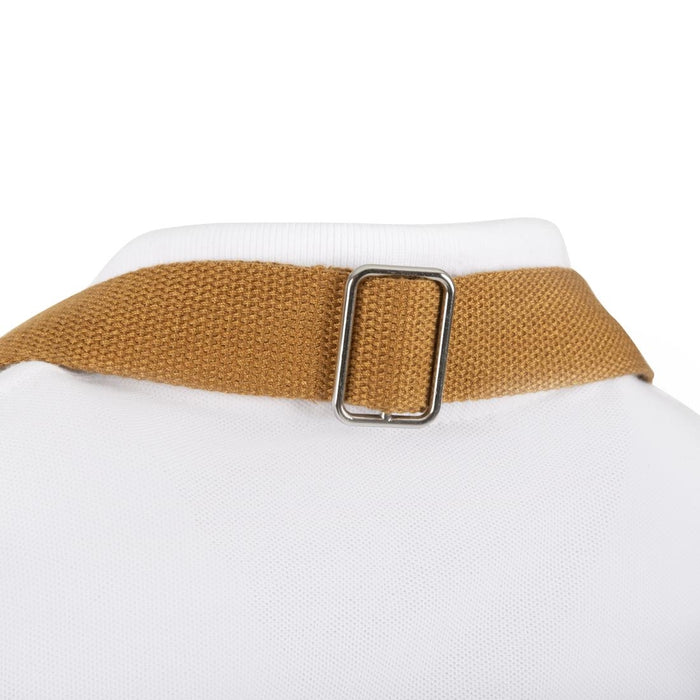 Southside Denim Blauw Short Met Bruine Bandjes