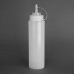 Vogue knijpfles transparant 680ml