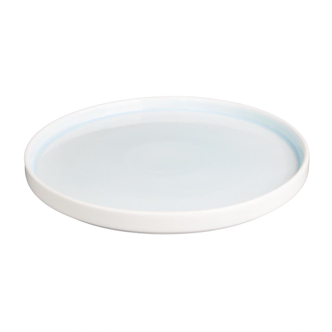 Olympia Fondant borden aqua blauw 270mm (4 stuks)