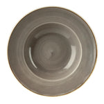Churchill Stonecast Grey Kom Met Brede Rand Medium 23.88cm (pak van 12)