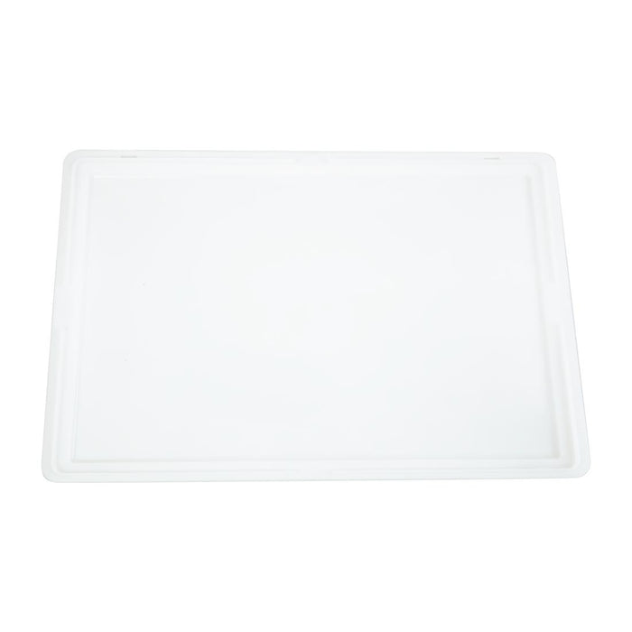 Cambro polyethyleen deksel voor pizza deegkrat 60x40x2cm