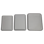 Nisbets Essentials anti-aanbak bakplaten (Set van 3)