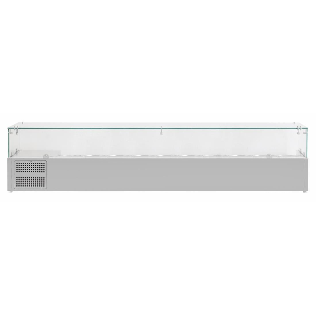 Polar G-serie opzetkoelvitrine 10x GN 1/4