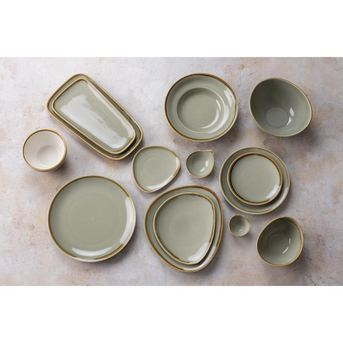 Olympia Kiln dipschaaltjes mosgroen 7cm (12 stuks)