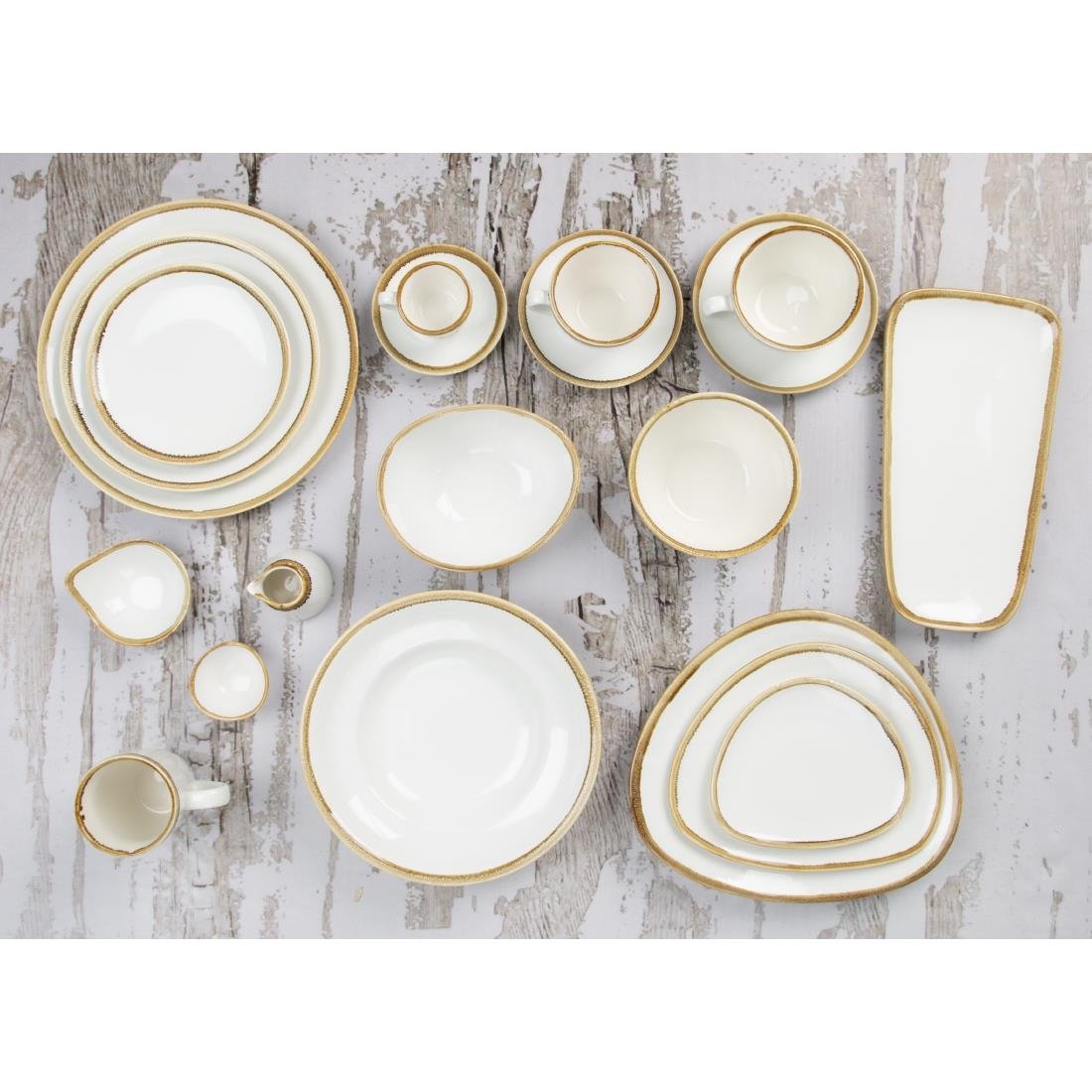 Olympia Kiln espressokopjes krijtwit 85ml (6 stuks)