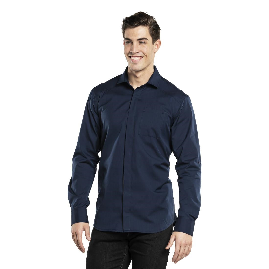 Chaud Devant Heren Ufx Navy Overhemd M