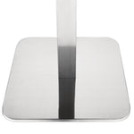 Bolero RVS tafelpoot vierkant 680(H)x400(B)mm