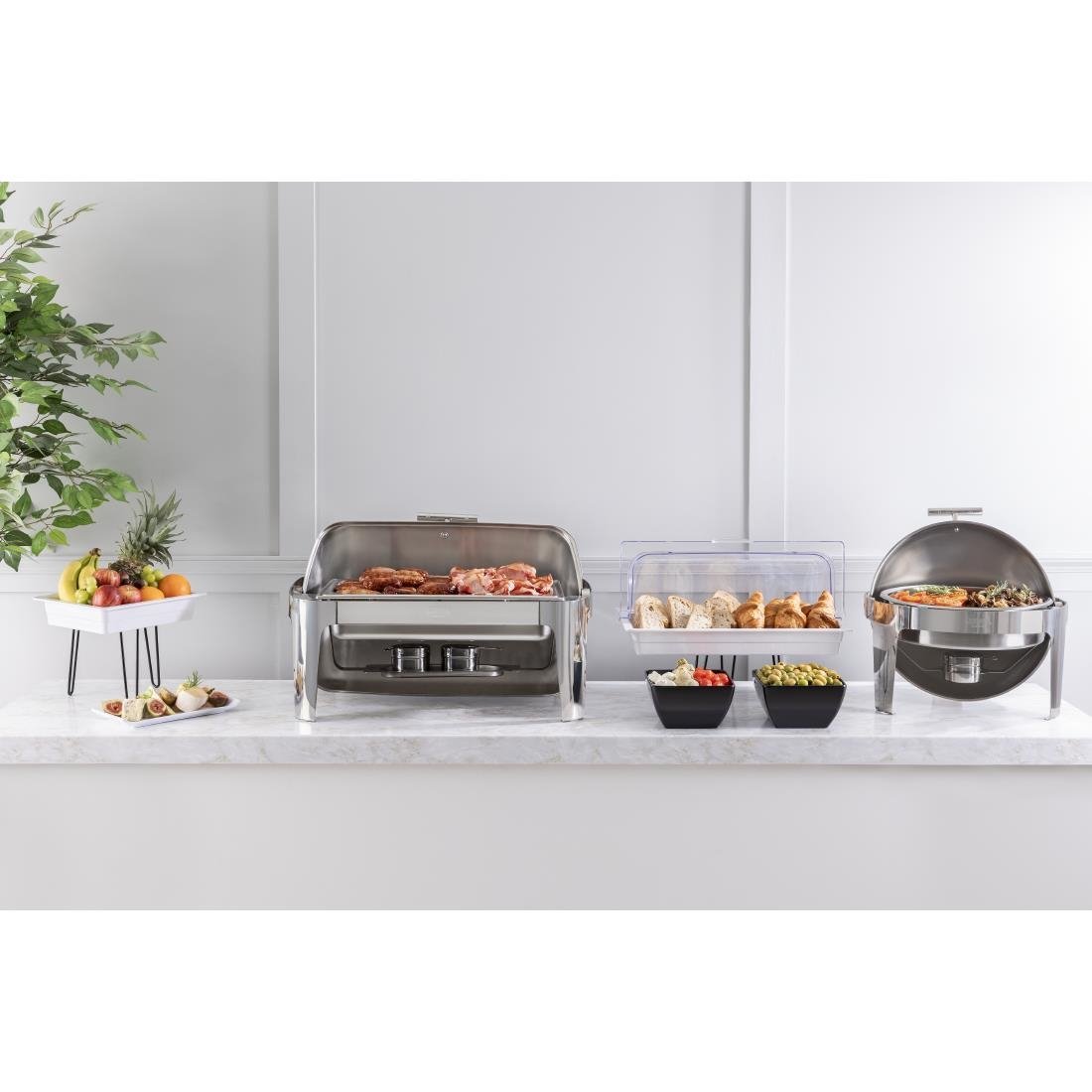 Olympia Paris ronde chafing dish rolltop