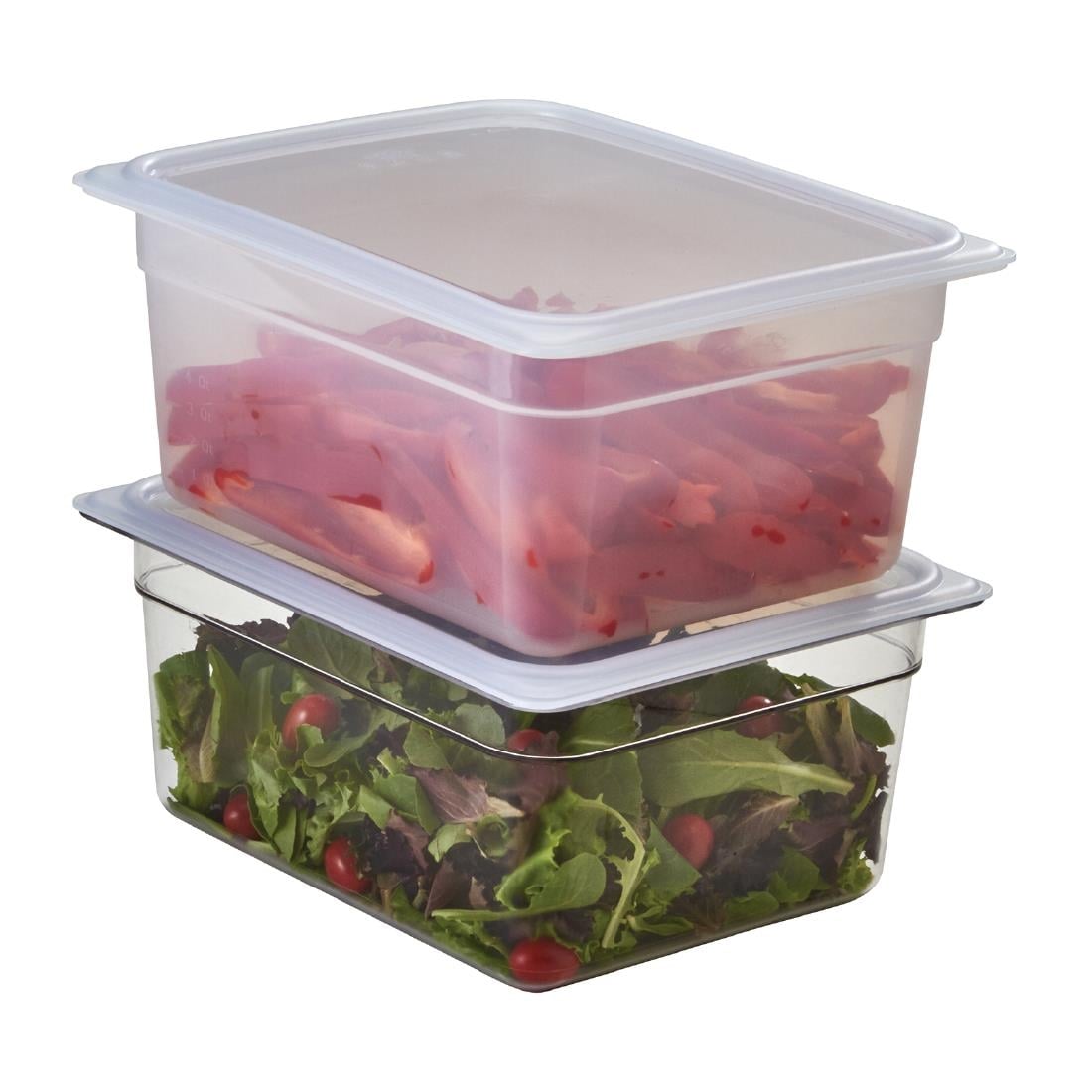 Cambro buigzaam polypropyleen deksel GN 1/2