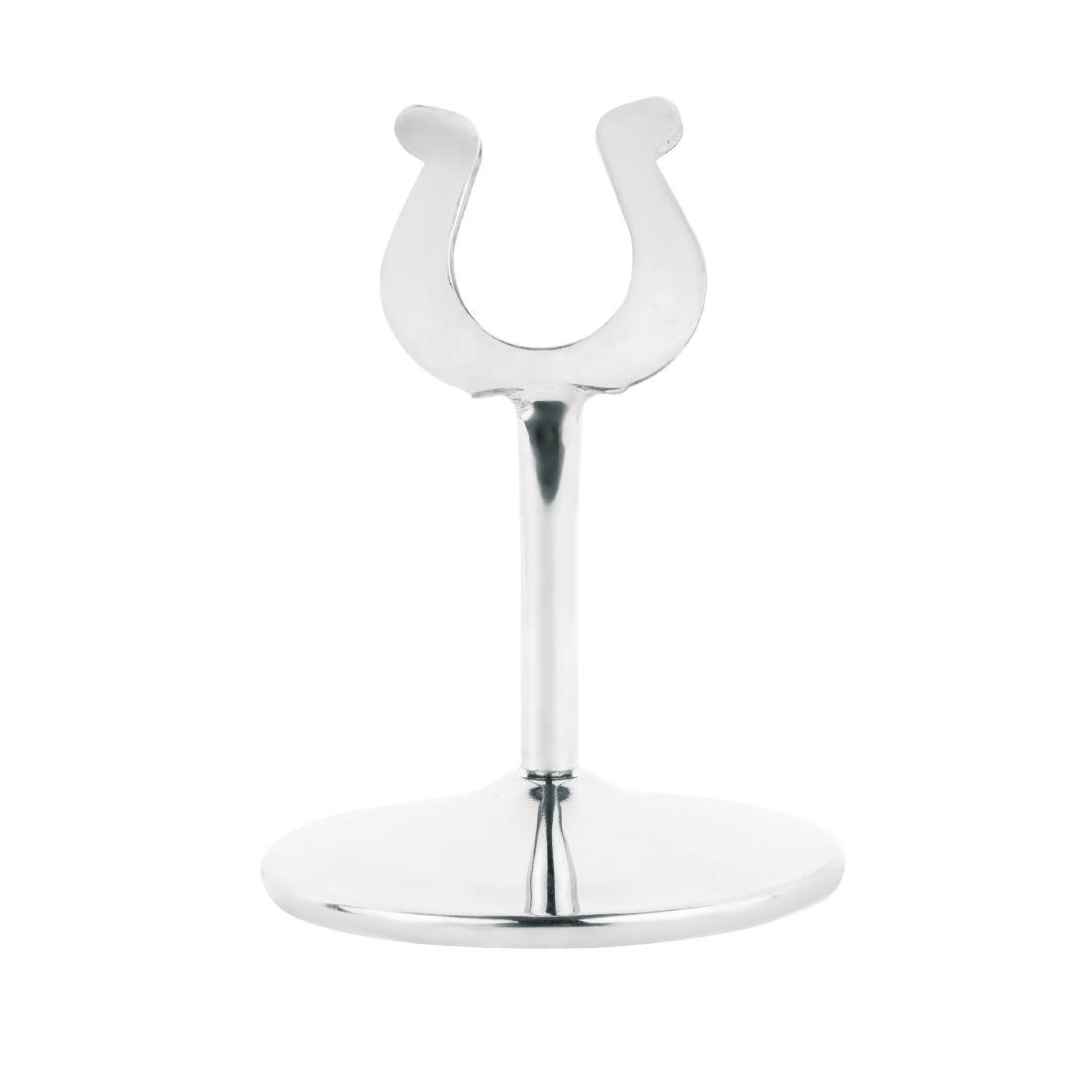 Olympia RVS tafelnummerhouder 10cm