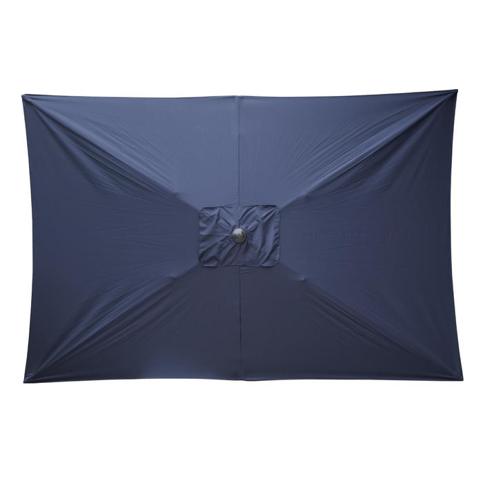 Bolero Sevilla Vierkante Parasol 2X3M Marineblauw