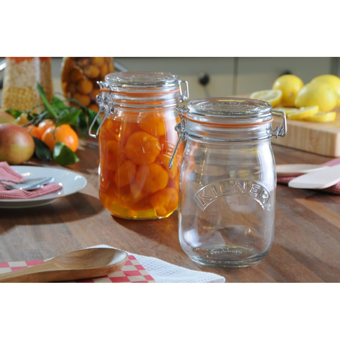 Kilner weckpot met beugelsluiting 1L