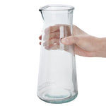 Olympia Gerecycled Glas Conische Karaffen 1Ltr (6 stuks)