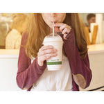 Vegware bolle deksels voor composteerbare frisdrankbekers 34cl en 45,5cl (1000 stuks)