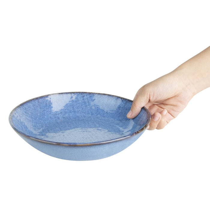 Olympia Denim Blue Coupe Kommen 220 mm (Pak Van 6)