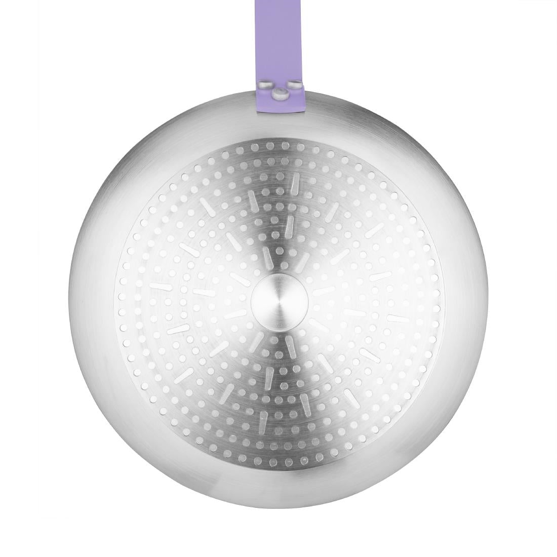 Hygiplas Aluminium Antiaanbak Teflon Platinum Plus Koekenpan met Paarse Handgreep 20cm