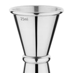 Olympia RVS barmaatje/jigger 25/50ml