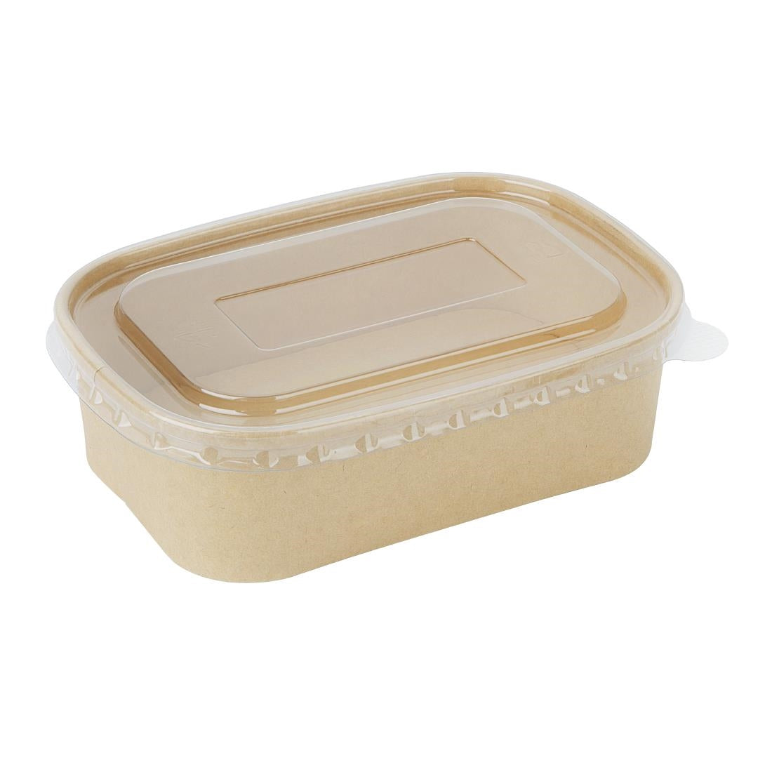 Fiesta Recyclebare Pet Deksel Voor Rechthoekige Containers (Pack Van 300)