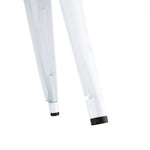 Bolero Bistro Hoge Krukken Met Houten Zitkussen Wit (4 Stuks)