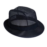 Trilby hoed donkerblauw S