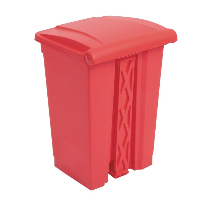 Jantex afvalemmer rood 45L