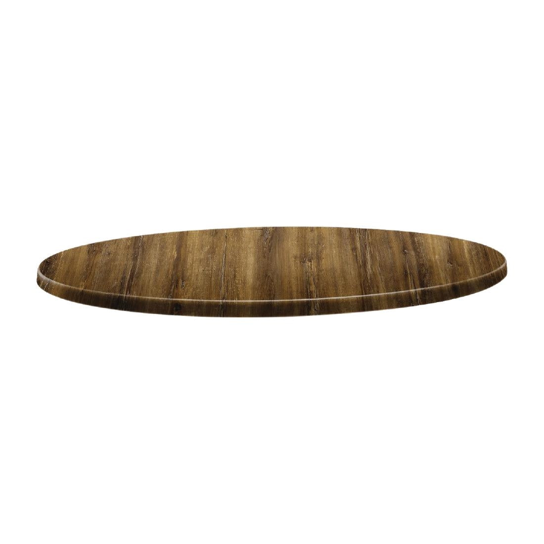 Topalit Classic Line rond tafelblad Atacama kersenhout 70cm