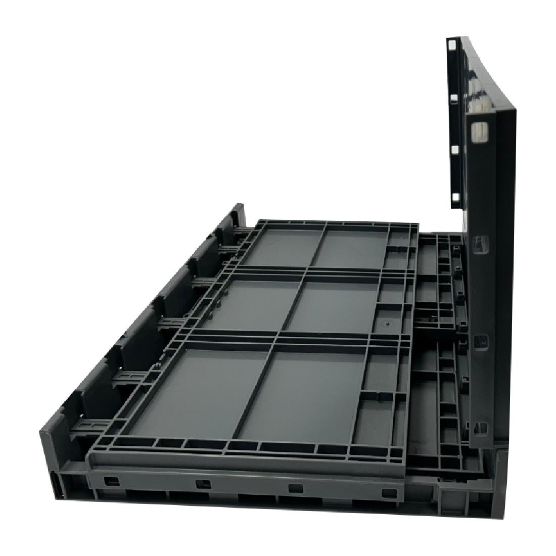 Vogue Kunststof Opvouwbare Transport Opbergkrat 594X396X353Mm