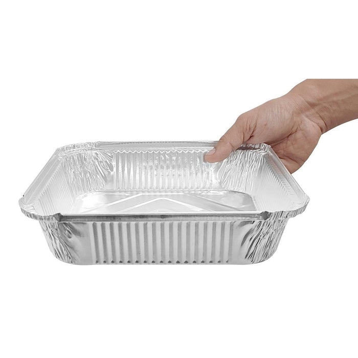Fiesta Recyclebare Diepe Foliecontainers 2100ml (200 Stuks)