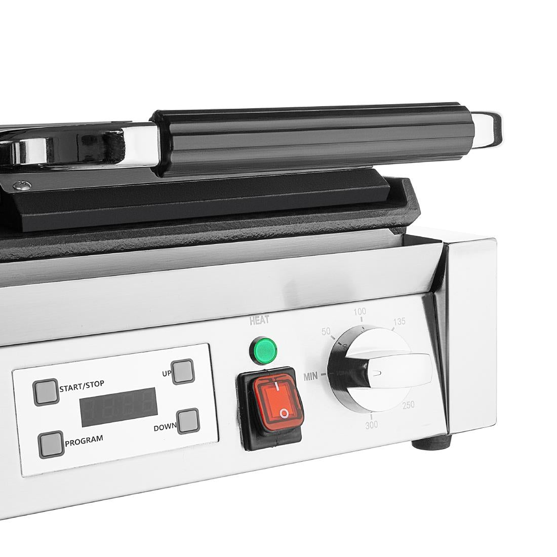 Buffalo Dubbele Contactgrill Platte & Geribbelde Platen