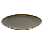 Olympia Kiln ronde coupeborden grijs 28cm (4 stuks)