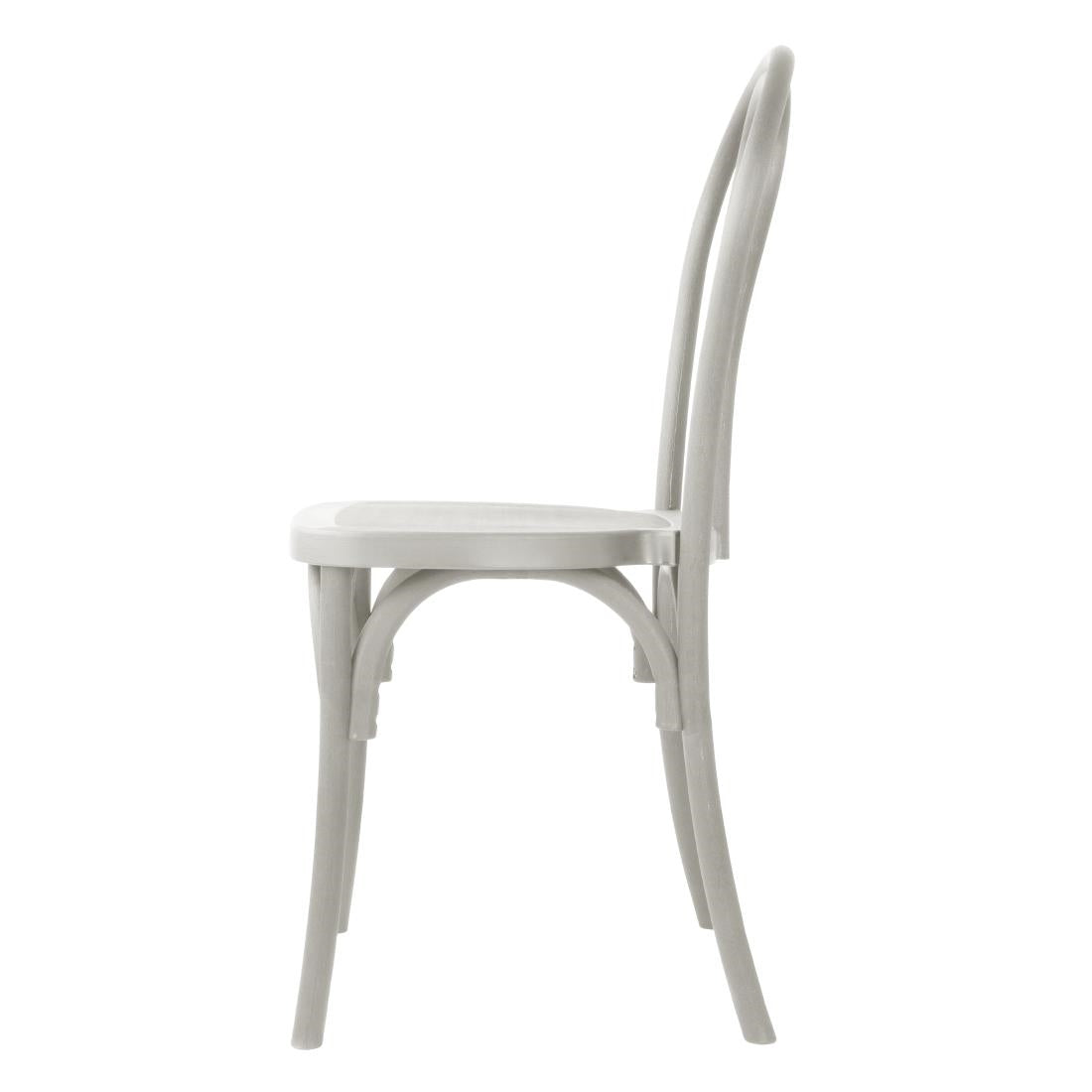 Bolero Soho Bentwood Stijl Harsstoelen Limewash (4 Stuks)