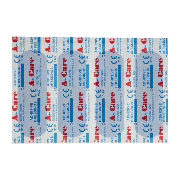 Blauwe standaard pleisters (100 stuks)