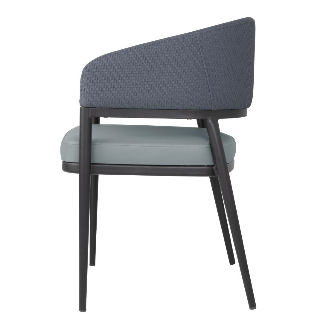 Bolero Meridian Binnenstoelen - Steengrijs Blauw (Set Van 2)
