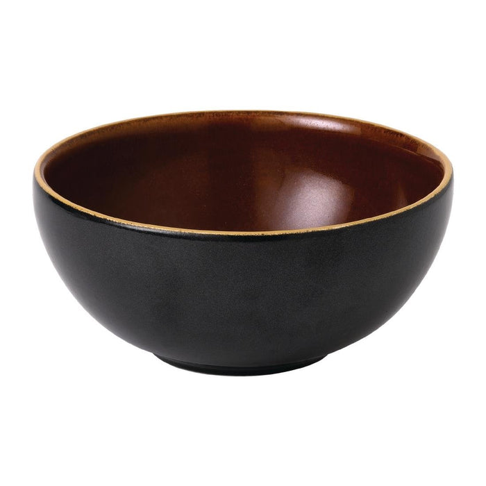 Churchill Super Vitrified Nourish Tokyo Black Schalen 155mm (Pak Van 6)
