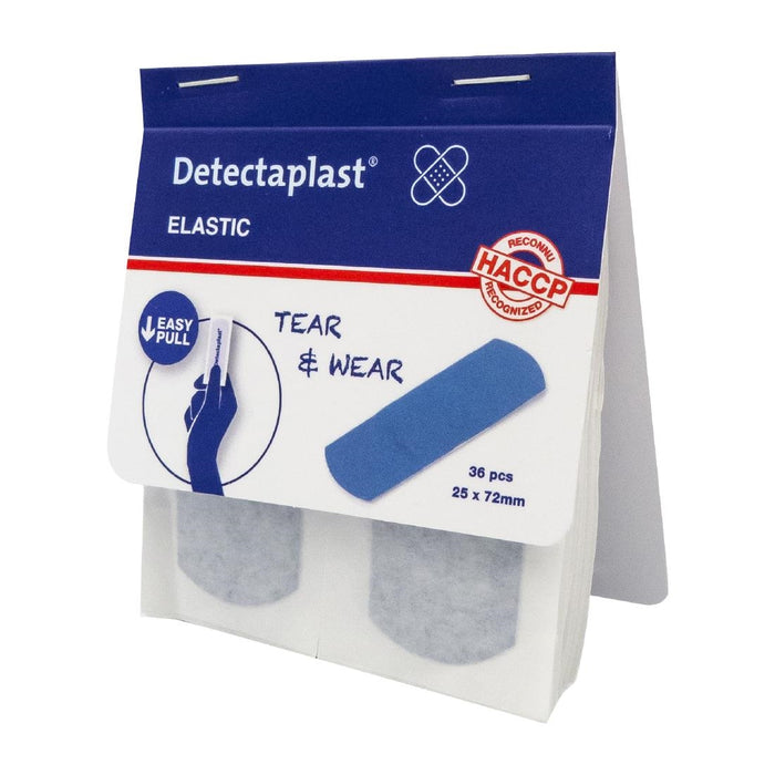 Detectaplast Elastische Pleister 25x72mm - 100 St