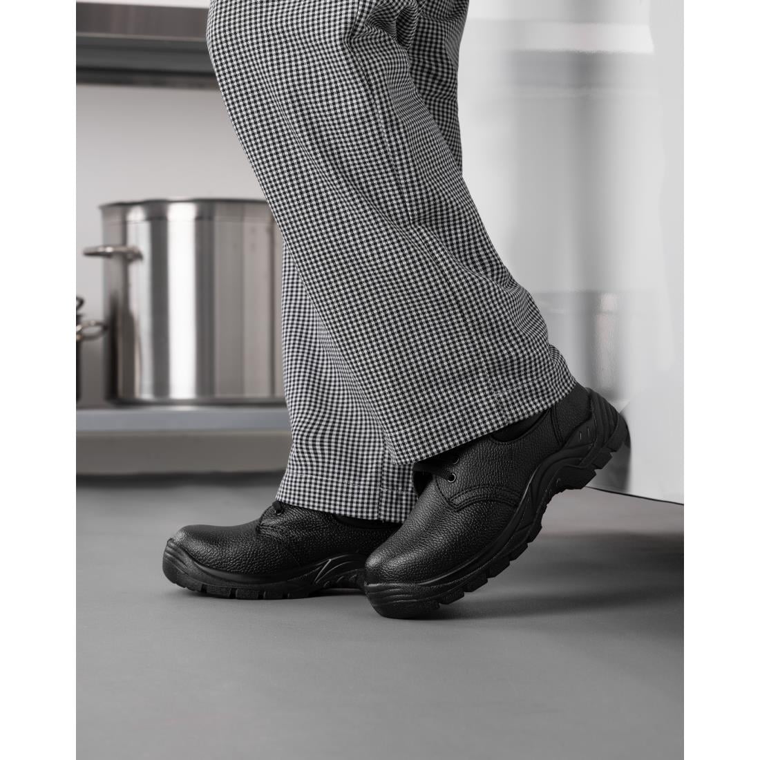 Nisbets Essentials unisex veiligheidsschoenen zwart 42