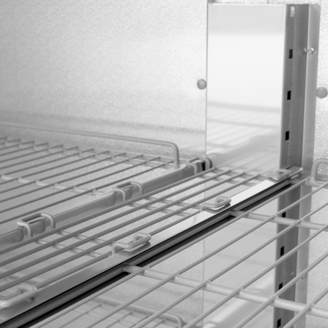 Polar G-serie Gastro 2-deurs koeling met gedeelde deuren 1200L