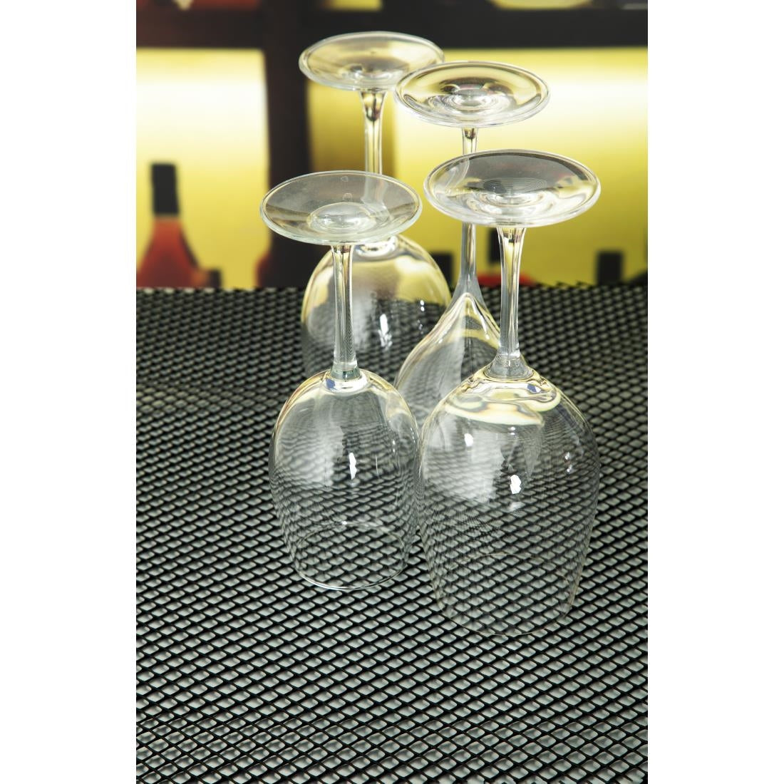 Bar liner op rol zwart 10m