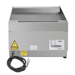 Buffalo 600-Serie Geribbeld Elektrische Bakplaat 400 Mm