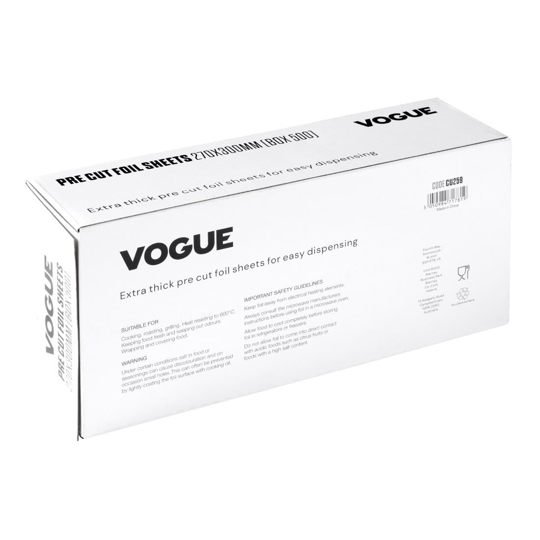Vogue Folievellen 270x300mm (Doos 500)