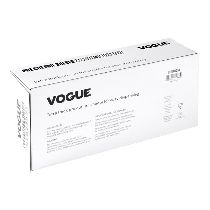 Vogue Folievellen 270x300mm (Doos 500)