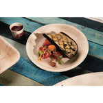 Fiesta Composteerbare Diepe Palmblad Borden Rond 175mm (Verpakking Van 100)